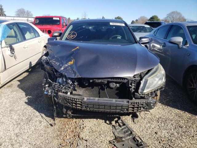 1HGCR2F7XFA097814 - 2015 HONDA ACCORD EX GRAY photo 5