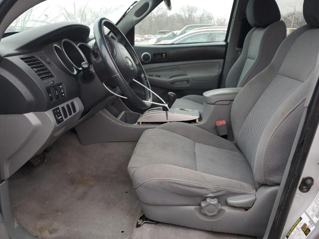 5TEJU62N58Z528049 - 2008 TOYOTA TACOMA DOUBLE CAB PRERUNNER SILVER photo 7