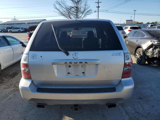 2HNYD18235H532830 - 2005 ACURA MDX SILVER photo 6