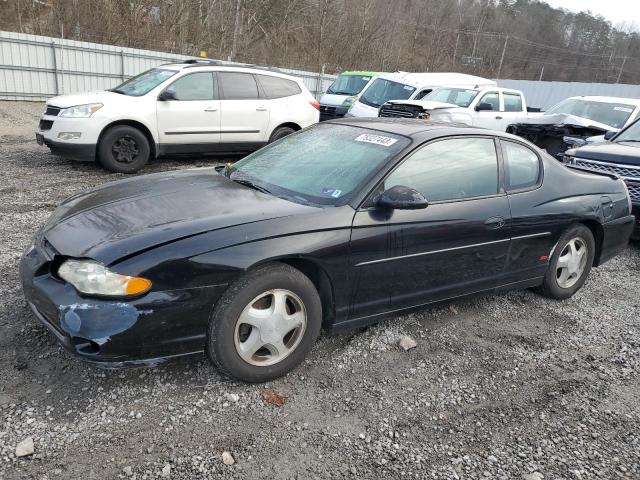 2G1WX12K949166399 - 2004 CHEVROLET MONTE CARL SS BLACK photo 1