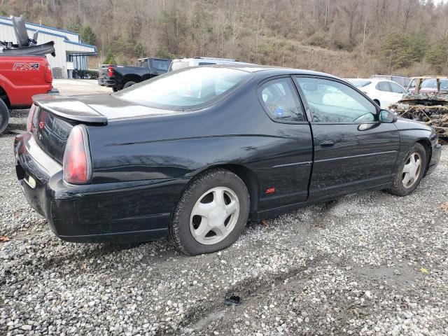 2G1WX12K949166399 - 2004 CHEVROLET MONTE CARL SS BLACK photo 3