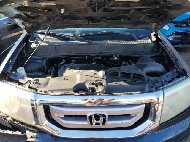 5FNYF48449B021965 - 2009 HONDA PILOT EX BLUE photo 12