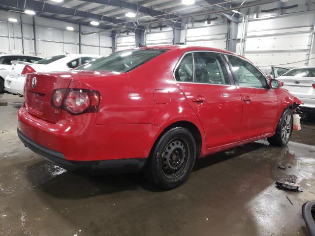 3VWRM71K89M075766 - 2009 VOLKSWAGEN JETTA SE RED photo 3