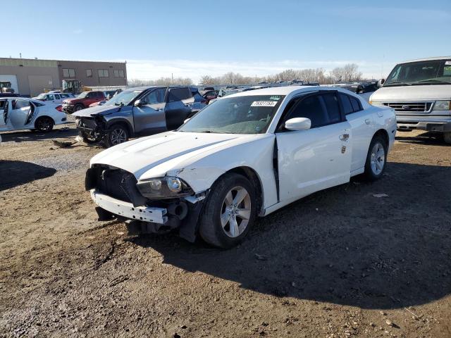 2C3CDXBG5EH174156 - 2014 DODGE CHARGER SE WHITE photo 1