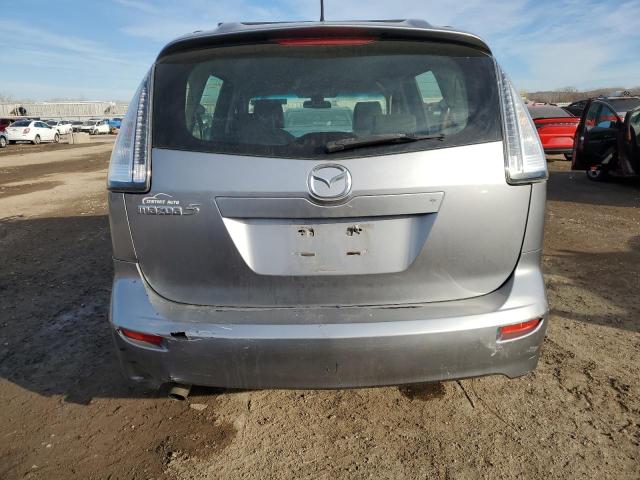 JM1CR2W34A0365556 - 2010 MAZDA 5 SILVER photo 6