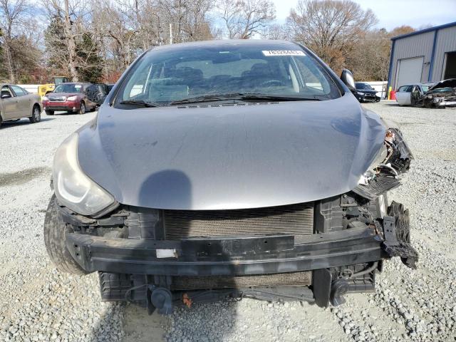 5NPDH4AE0EH515165 - 2014 HYUNDAI ELENTRA SE GRAY photo 5