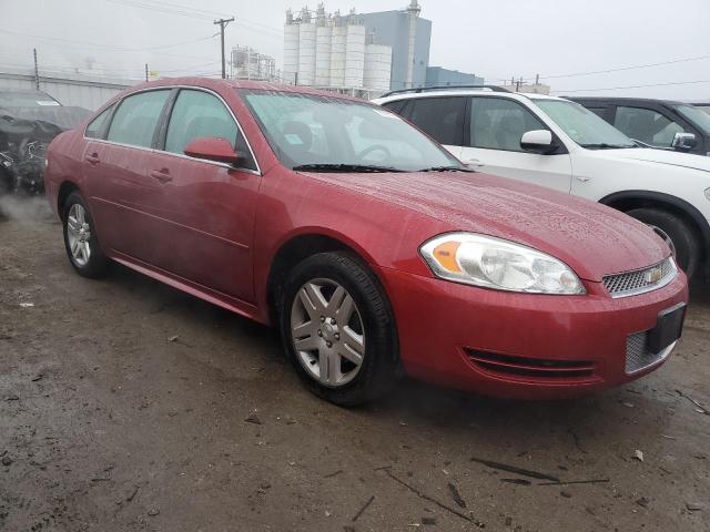 2G1WG5E3XD1217208 - 2013 CHEVROLET IMPALA LT RED photo 4