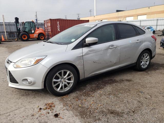 1FAHP3F2XCL471557 - 2012 FORD FOCUS SE GRAY photo 1