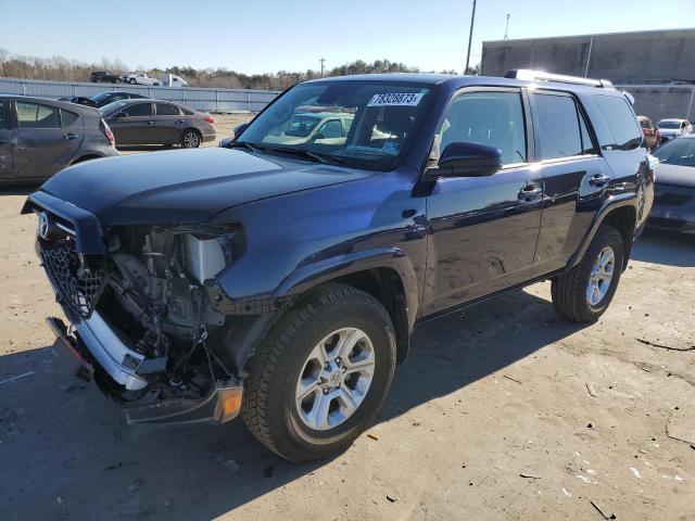 JTEMU5JR2P6099004 - 2023 TOYOTA 4RUNNER SE BLUE photo 1