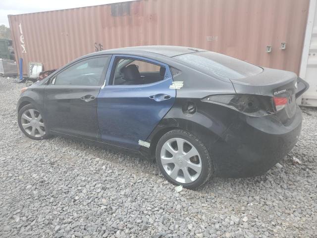 5NPDH4AE5DH322802 - 2013 HYUNDAI ELANTRA GLS BLACK photo 2