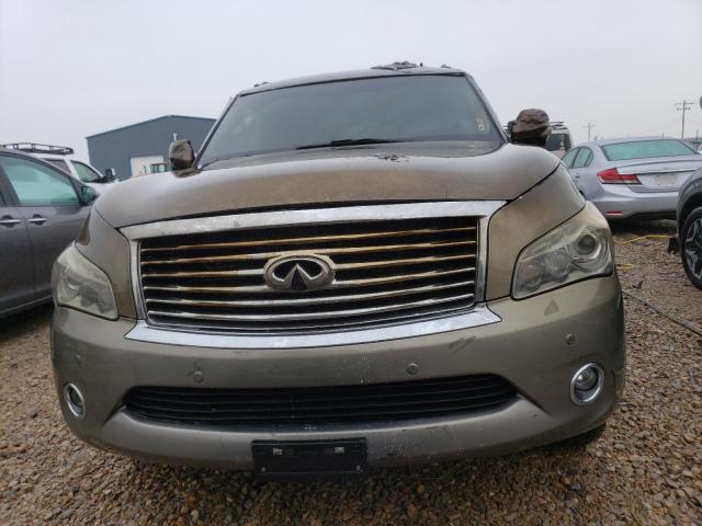 JN8AZ2NC0E9351992 - 2014 INFINITI QX80 GRAY photo 5