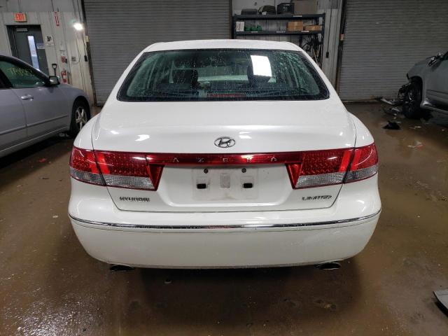 KMHFC46F47A181852 - 2007 HYUNDAI AZERA SE WHITE photo 6