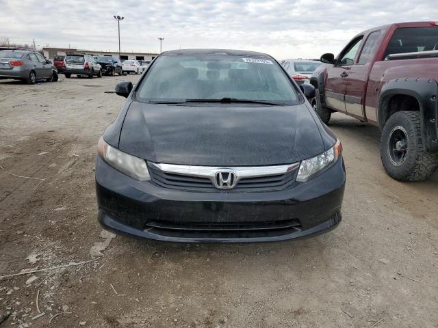 2HGFB2F50CH608945 - 2012 HONDA CIVIC LX BLACK photo 5