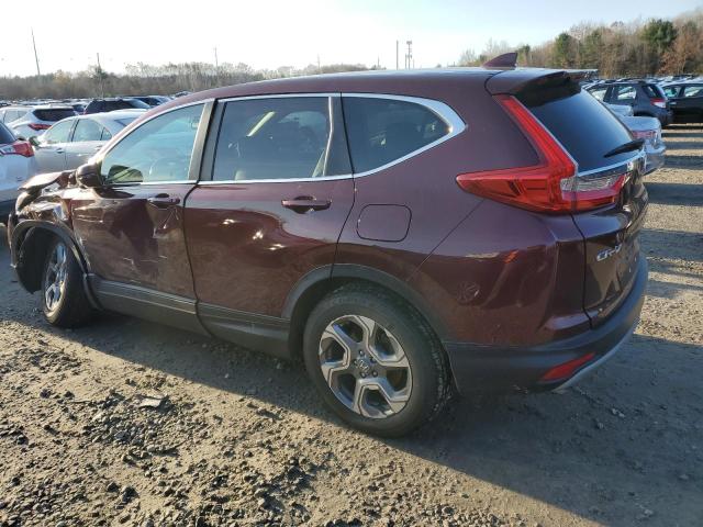 2HKRW2H80HH638212 - 2017 HONDA CR-V EXL BURGUNDY photo 2