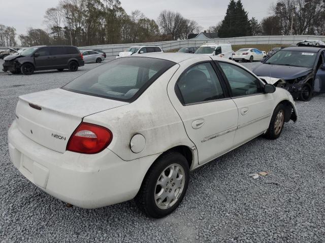 1B3ES56C44D594302 - 2004 DODGE NEON SXT WHITE photo 3