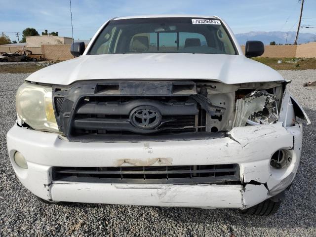 5TETU62N36Z228595 - 2006 TOYOTA TACOMA PRERUNNER ACCESS CAB WHITE photo 5