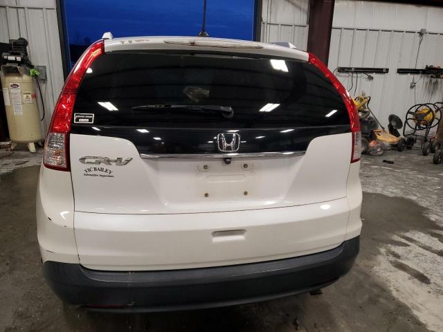 5J6RM3H78CL020105 - 2012 HONDA CR-V EXL WHITE photo 6