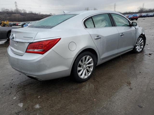 1G4GB5G39FF266673 - 2015 BUICK LACROSSE SILVER photo 3