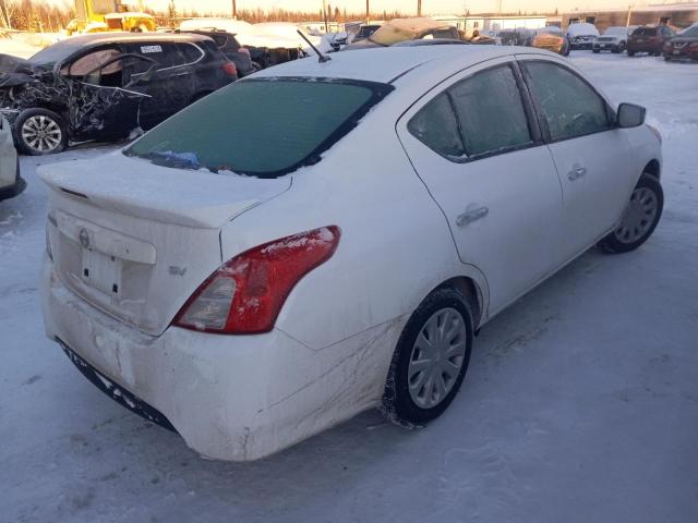 3N1CN7AP8KL858571 - 2019 NISSAN VERSA S WHITE photo 3