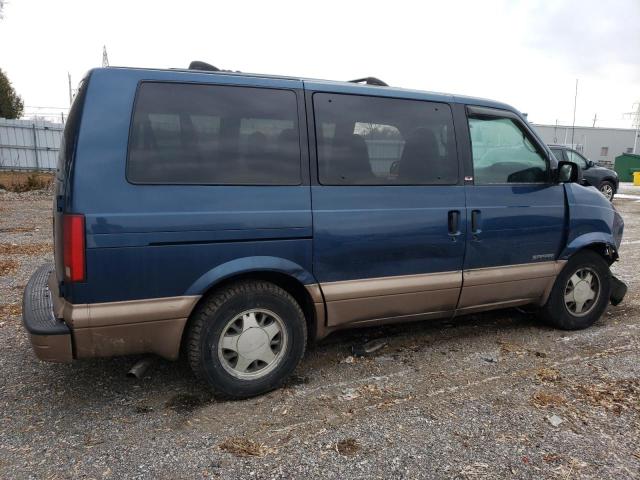 1GKDM19W8YB545497 - 2000 GMC SAFARI XT BLUE photo 3