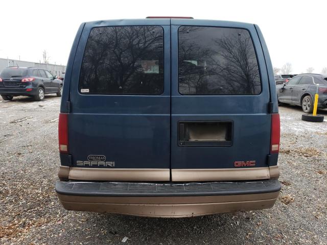 1GKDM19W8YB545497 - 2000 GMC SAFARI XT BLUE photo 6