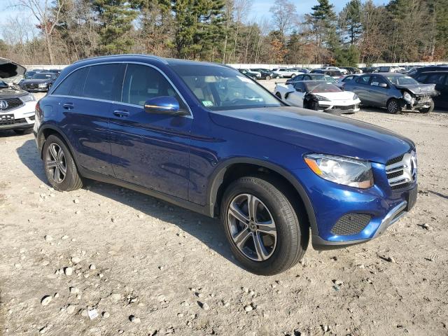 WDC0G4KB7KF602390 - 2019 MERCEDES-BENZ GLC 300 4MATIC BLUE photo 4