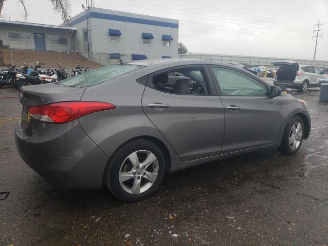 5NPDH4AEXDH237969 - 2013 HYUNDAI ELANTRA GLS GRAY photo 3