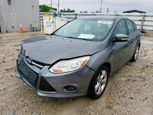 1FADP3K29DL125523 - 2013 FORD FOCUS SE GRAY photo 2
