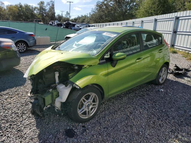 3FADP4EJ2KM159002 - 2019 FORD FIESTA SE GREEN photo 1