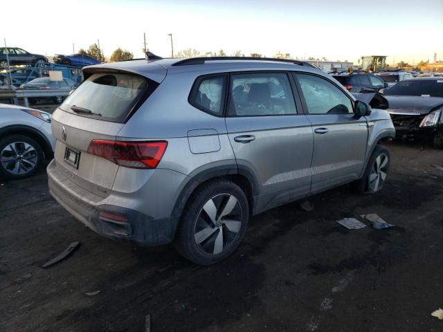 3VVMX7B20PM358762 - 2023 VOLKSWAGEN TAOS S SILVER photo 3