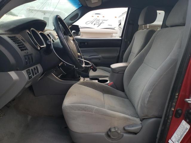 5TEUU42N68Z485505 - 2008 TOYOTA TACOMA ACCESS CAB წითელი ფოტო 7
