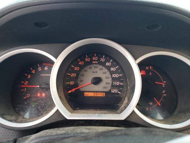 5TEUU42N68Z485505 - 2008 TOYOTA TACOMA ACCESS CAB წითელი ფოტო 9