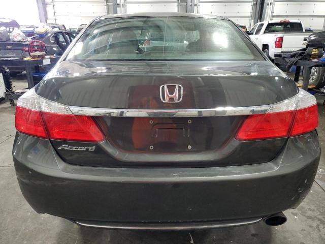 1HGCR2F37DA205381 - 2013 HONDA ACCORD LX GRAY photo 6