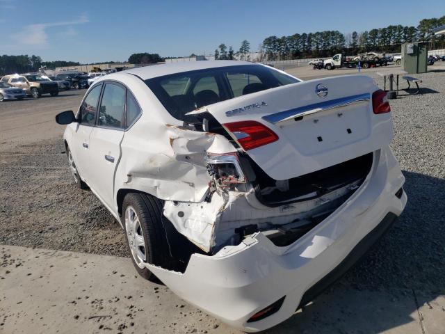 3N1AB7AP9JY329258 - 2018 NISSAN SENTRA S WHITE photo 2