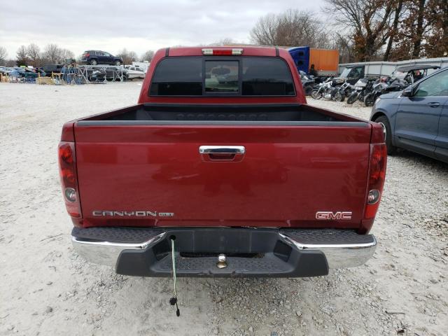 1GTJTFDE0A8142159 - 2010 GMC CANYON SLT MAROON photo 6