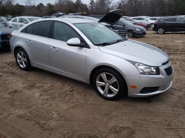 1G1PE5SB9D7127234 - 2013 CHEVROLET CRUZE LT SILVER photo 4