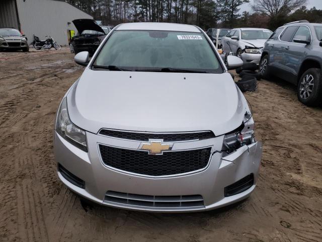 1G1PE5SB9D7127234 - 2013 CHEVROLET CRUZE LT SILVER photo 5