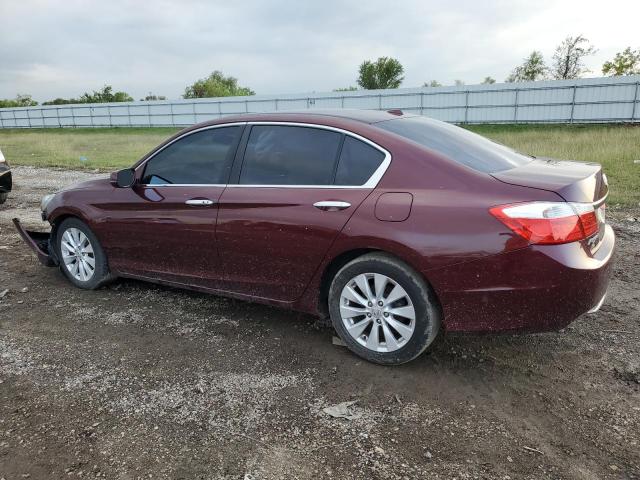 1HGCR2F81EA233481 - 2014 HONDA ACCORD EXL BURGUNDY photo 2