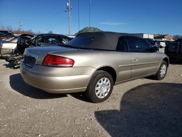 1C3EL45X04N327456 - 2004 CHRYSLER SEBRING LX SILVER photo 3