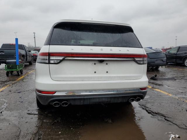 5LM5J7XC8MGL10205 - 2021 LINCOLN AVIATOR RESERVE WHITE photo 6
