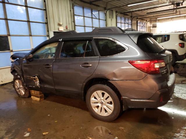 4S4BSAHC8K3389071 - 2019 SUBARU OUTBACK 2.5I PREMIUM GRAY photo 2