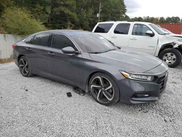 1HGCV1F35JA172544 - 2018 HONDA ACCORD SPORT GRAY photo 4