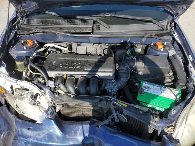 2T1KR32E33C009777 - 2003 TOYOTA COROLLA MA XR BLUE photo 11