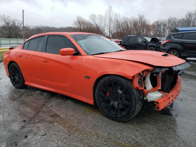 2C3CDXGJXGH302379 - 2016 DODGE CHARGER R/T SCAT PACK ORANGE photo 4