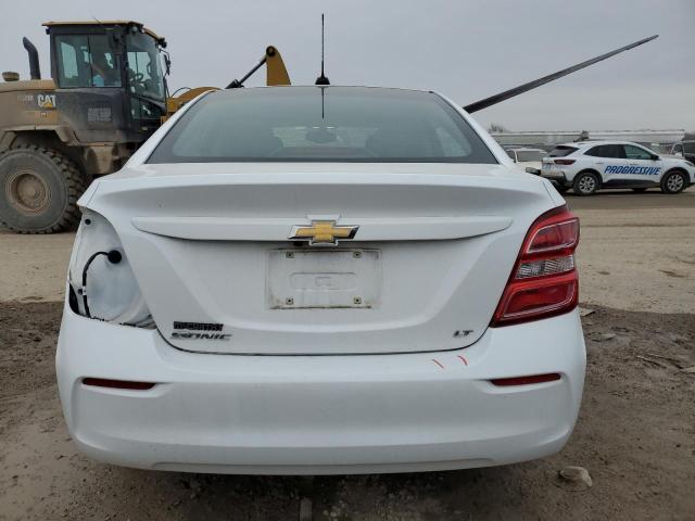 1G1JD5SB6L4100579 - 2020 CHEVROLET SONIC LT WHITE photo 6