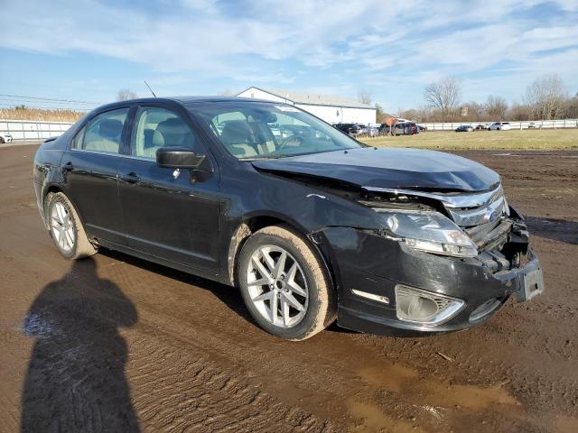 3FAHP0JG7BR132966 - 2011 FORD FUSION SEL BLACK photo 4