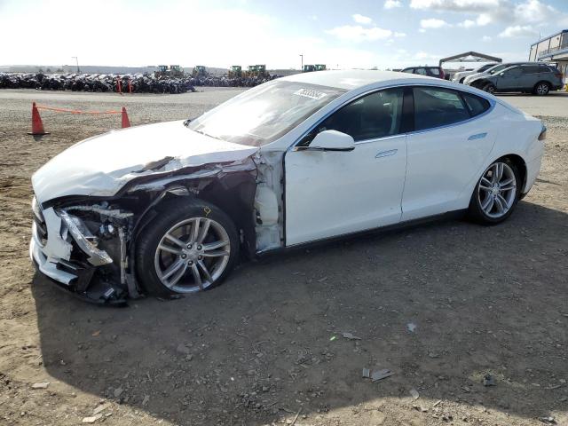 5YJSA1CN1DFP11636 - 2013 TESLA MODEL S 白色 照片 1