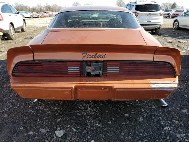 2S87AAN129577 - 1980 PONTIAC FIREBIRD T BROWN photo 6