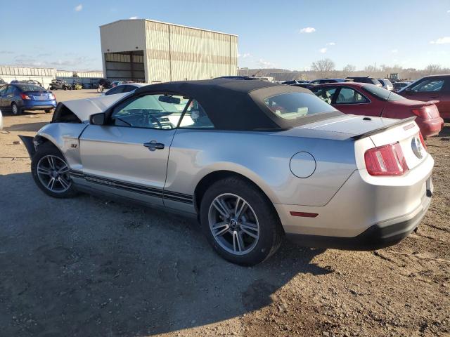 1ZVBP8ENXA5165112 - 2010 FORD MUSTANG SILVER photo 2