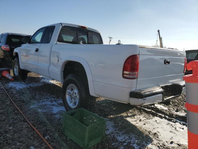 1B7GG22Y2XS176555 - 1999 DODGE DAKOTA WHITE photo 2